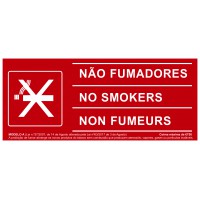 Autocolante Proibido Fumar