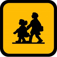 Autocolante Transporte de Crianças